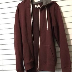 💜TRADED💜 Maroon and Grey Sweater